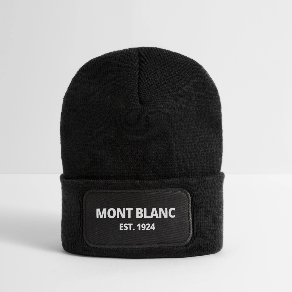 Chamonix - Mont Blanc - Hat - black