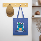 Backpacking Tote Bag – Find Your Way - light blue