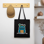 Backpacking Tote Bag – Find Your Way - black